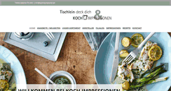 Desktop Screenshot of kochimpressionen.de